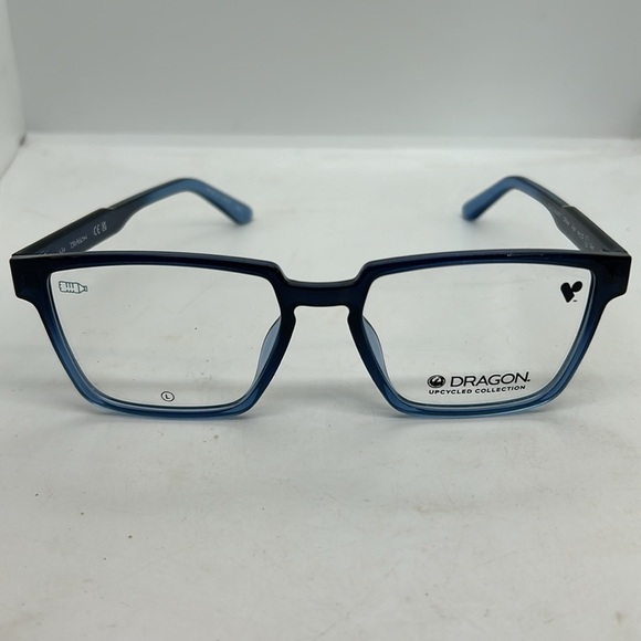 - DRAGON DR9010 Eyeglasses Frames RX-able 435 Blue Gradient NWT - Picture 2 of 7
